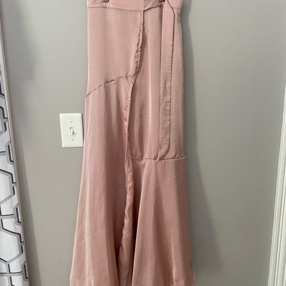Free People Satin Wrap Skirt - Picture 3 of 3